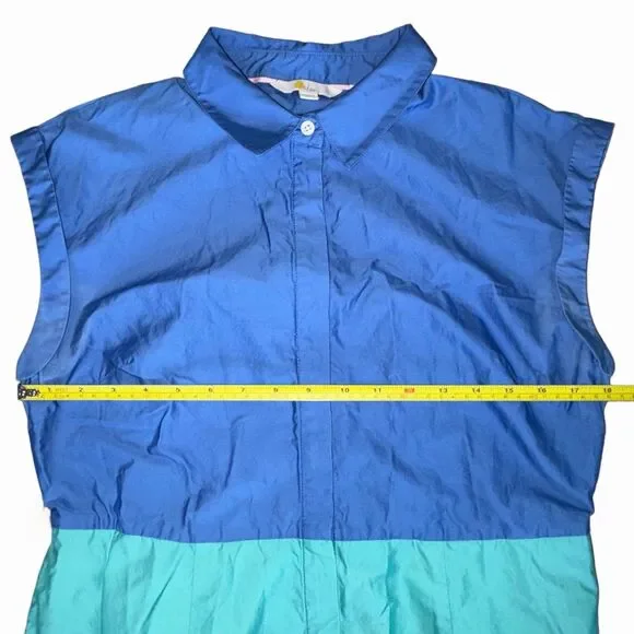 Boden Women's Maxi Dress Size 8 Multicolor 100% Cotton Tiered Belted Alexa - Picture 10 of 10